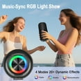 thumbnail image 2 of Portable Wireless Bluetooth Speaker with 36W Bass Loud Stereo Sound, 24H Playtime, IPX7 Waterproof, TWS Pairing, BT5.3, for Outdoor/Party/Home, Birthday Gift, 2 of 8