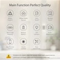 thumbnail image 3 of Tuya Matter Thread Door Window Sensor USB Powered Smart Home Smart Door Sensor Alarm for Home Security&Automation, 3 of 8
