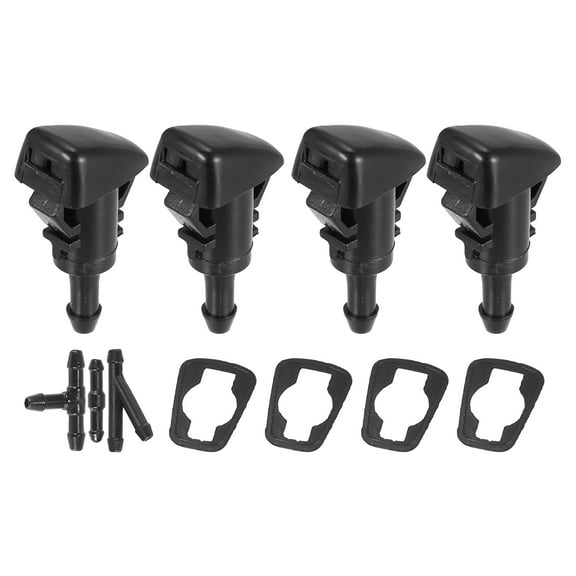 4pcs Car Front Windshield Wiper Washer Nozzle for Chrysler 200 2011-2014 55157319AA 4806312AA