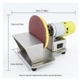 thumbnail image 4 of Electric Rotary Polisher Table Disc Sander Adjustable 7 Variable Speed 20 Pieces Sanding Discs for Polishing Grinding ,Widely Use, 4 of 8