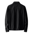 thumbnail image 4 of Jackets for Men, Men's Lightweight Safari Jacket, Button Down Cotton Outdoor Military Cargo Long Sleeve Outwear with Multi Pocket, 4 of 6