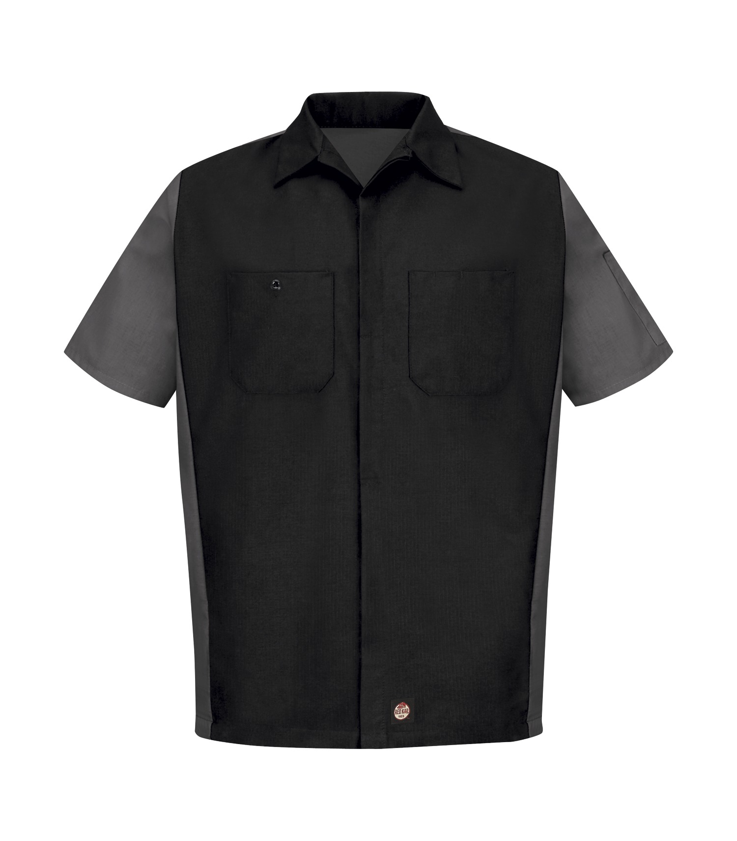 RED KAP® SHORT SLEEVE WOVEN CREW SHIRT 