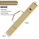 thumbnail image 5 of Pesca Bolsa multifuncional para caña de pescar Bolsa portátil para aparejos de pesca (1,3 m beige), 5 of 7