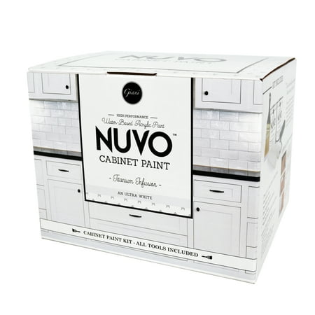 Nuvo Titanium Infusion Cabinet Makeover Paint Kit (Best Type Of Paint For Inside Kitchen Cabinets)