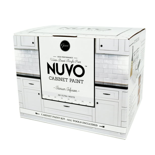 Giani Nuvo Titanium Infusion Cabinet, Kitchen Cabinet Paint Kit