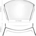 thumbnail image 4 of Advancent Batidora de pie con protector de acero inoxidable para mezclar sin ensuciar, verter para batidora de cocina, verter Abs Cocina y Comedor, 4 of 5