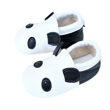 

YTIANH Toddler Shoes Infant Girls Boys Single Shoes Slip On Cartoon First Walk Shoes Toddler Soft Bottom Breathable Princess Shoes White L