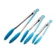 thumbnail image 1 of Uxcell Pinzas de Cocina de 7 pulgadas, 9 pulgadas y 12 pulgadas de Acero Inoxidable Azul 1 Set, 1 of 5
