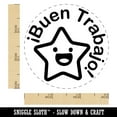 thumbnail image 2 of Buen Trabajo Spanish Star Compliment Teacher Stamp Self-Inking Rubber Stamp for Stamping Ink Stamper Crafting Planners - 3/4 Inch Small - Brown Ink, 2 of 7