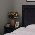 thumbnail image 5 of Retro Style Flower Printing Lampshade Chinese Style Wall Lamp Shade Vintage Ceiling Light Lamp Cover Home Decor Light Shades, 5 of 7