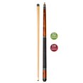 thumbnail image 2 of ASKA Brown 52" Short Pool Cue with Black Irish Linen Wrap and Maple Shaft, 2 of 5