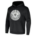 thumbnail image 2 of Men's NFL x Darius Rucker Collection by Fanatics Black Las Vegas Raiders Washed Pullover Hoodie, 2 of 3