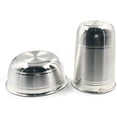 thumbnail image 5 of 999 Pure Silver 300ml Glass & 250ml Bowl - 4.0-inch Set#02, 5 of 9