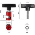 thumbnail image 2 of Lift Support Clamp, Hood Strut Fixing Clamps With Brass Core, Shock Prop Strut Stopper Retainer For Car Hood, Spark Plug Gap Gauge Tool, Universal Aut, 2 of 5