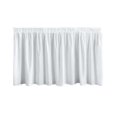 thumbnail image 1 of Couvre-lit à Volants Uni Rendant le Dortoir Plus Beau Jupe de Lit Rideau Unique et Décoration de Chambre Blanc 32 Pouces, 1 of 6