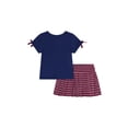 thumbnail image 4 of Minnie Mouse Toddler Girls Plaid Skort Set, Sizes 12 Months - 5T, 4 of 5