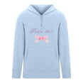 thumbnail image 4 of Tiijoy Tween Girls Cute Hoodie Zipper Eyelets Hooded Sweatshirt, Sizes 13-14, 4 of 7