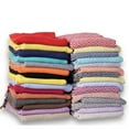 thumbnail image 2 of Affinitylinens DSTH100PCT-RED 100 Percent Soft Cotton Diamond Weave Throw Blanket, Red, 2 of 5