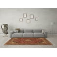 thumbnail image 3 of Ahgly Company Indoor Rectangle Medallion Brown Traditional Area Rugs, 2' x 5', 3 of 4