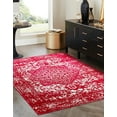 thumbnail image 6 of Unique Loom Richmond Collection Area Rug - Medallion (10' x 13' 1" Rectangle Red/Ivory), 6 of 6