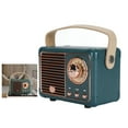 thumbnail image 3 of Old Fashion Style   Speaker, Retro  Speaker 6 Hours Long Playtime 33ft Transmission Distance  for Party ,Blue,Green, 3 of 8