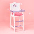 thumbnail image 2 of Teamson Kids Little Princess Poupée Bébé Enfant Chaise Haute Poupée, Blanc, 2 of 7