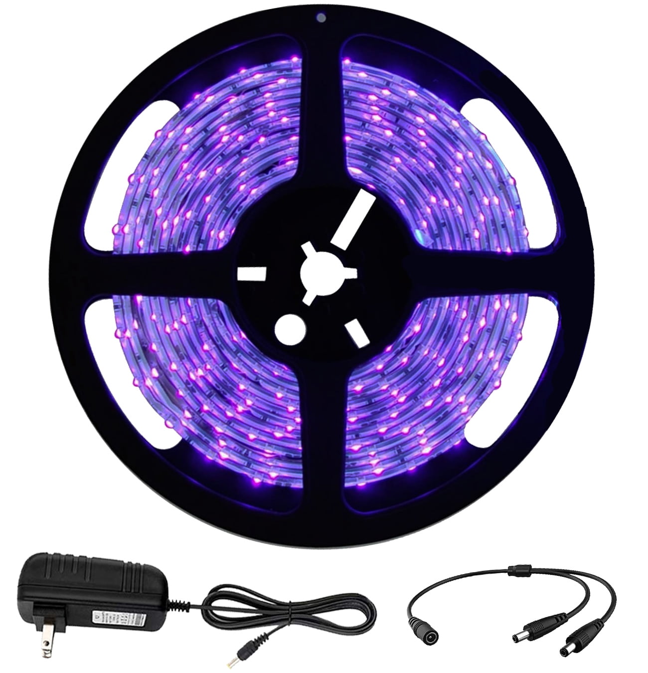 UV LED Blacklight Strip Light 5m (16.4 ft) 300 LED 385nm400nm