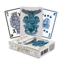 Harry Potter Hogwarts Ravenclaw House Playing Cards by AQUARIUS