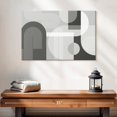 thumbnail image 2 of Elephant Stock Abstract Arches Gray Ii Wall Art - Horizontal Canvas Wall Art - Living Room Wall Decor - Abstract Canvas - Black And Gray Decor By Urban Epiphany - 24" x 16", 2 of 8