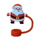 thumbnail image 5 of Serie navideña de Navidad Tapas para pajitas Tapa para vasos Stanley Cup Accesorios para tazas Adorno para pajita de silicona Reutilizable, 5 of 6