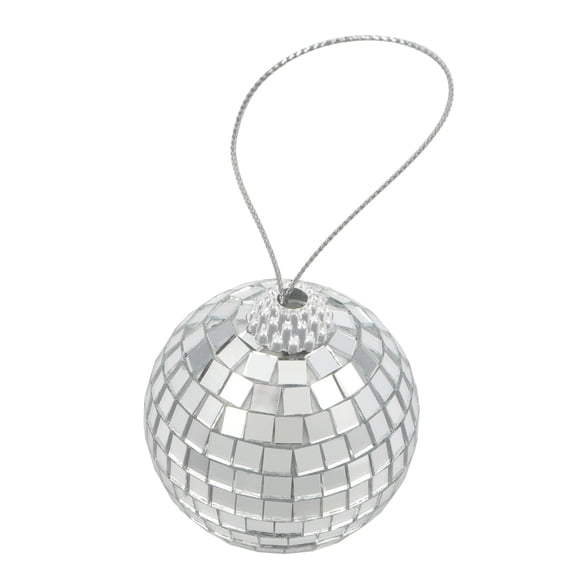 Celebrate It Disco Balls – Sparkling Mirror-Glass Party Decorations - Silver - 2" - 6 Packs (36 Total)
