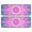 Pink Tie Dye, variant on Kitchen Rugs Sets Of 2,Rainbow Tie Dye Radial Pattern Anti Fatigue Kitchen Mat Rugs Non Slip Washable,Decorative Kitchen Floor Mats for Kitchen,Sink,Laundry,17"x47"+17"x47"