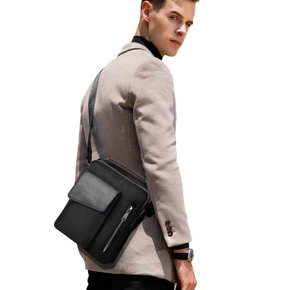 Crossbody Shoulder Bag for Men, Large-capacity Fashionable Casual ...