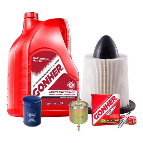 Kit De Afinacin Ford F-150 1997-1998 4.2l 20w50 Bgonher