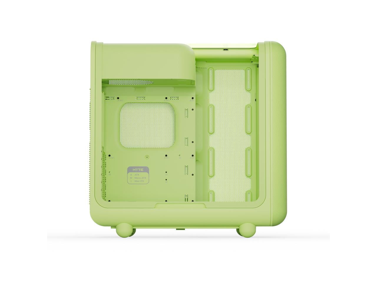 HYTE X50 PC Gaming Case CS-HYTE-X50G-MM Modern Performance ATX Mid-Tower PC Gaming Case - Matcha Milk (Green)