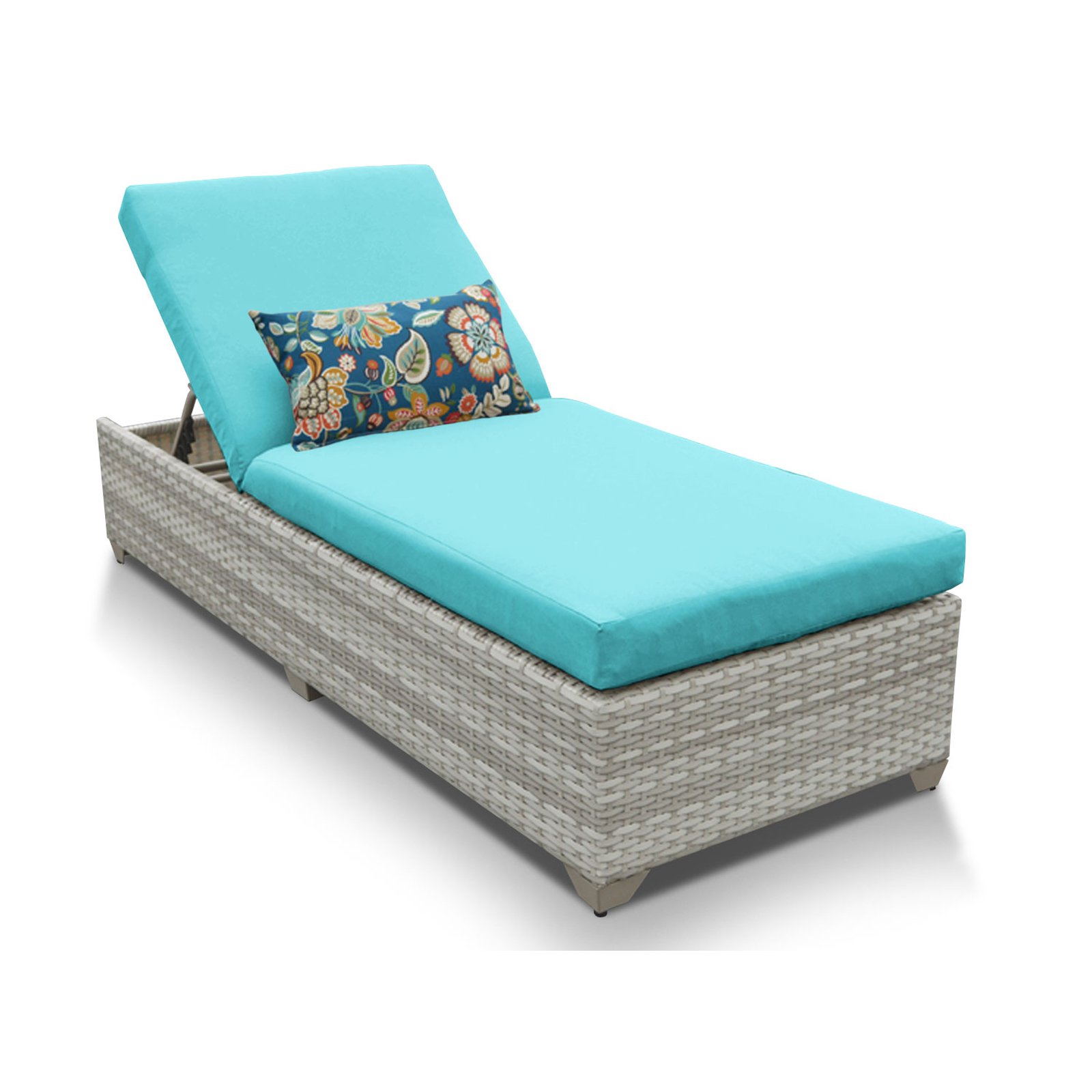TK Classics Fairmont All-Weather Wicker Adjustable Chaise Lounge - image 2 of 2