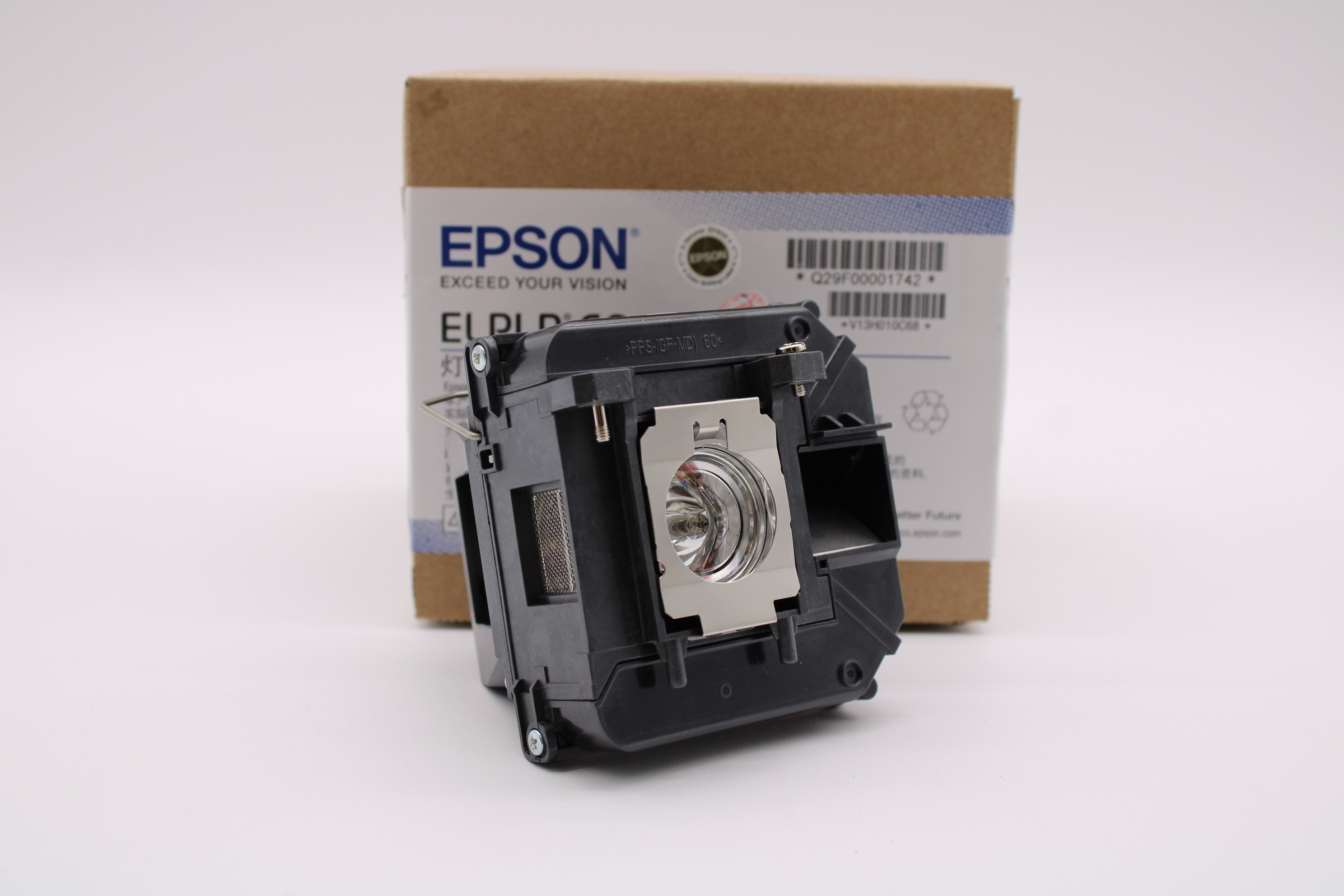 OEM V13H010L68 Lamp & Housing for Epson Projectors  - 1 Year Jaspertronics Full Support Warranty! - image 4 of 9