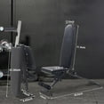 thumbnail image 3 of Towallmark Banc de Musculation, 8 Positions avec Dossier et 3 Places pour Exercices Complets, Charge Max 800 Lb, Inclinaison/déclin Multi-Angle, Gain de Place, Banc de Mise en Forme Ajustable pour l'Entraînement de Force à la Maison, 3 of 9
