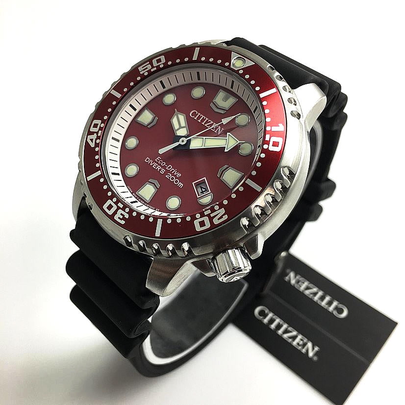 Citizen Eco Drive Promaster Red Dial Men s Watch BN0159 15X Walmart