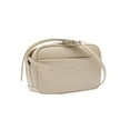 thumbnail image 3 of Lacoste Womens City Court Logo Grain Leather Shoulder Bag, 3 of 4