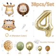 thumbnail image 2 of Globos decorativos para fiestas, Wuokkig Jungle Safari, cumpleaños, 2 of 7