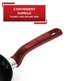 thumbnail image 6 of T-fal Easy Care Nonstick Fry Pan, 12 inch, Red, 6 of 10