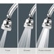 thumbnail image 5 of Fiudx Rociador de Grifo, Potenciador Giratorio para Ahorro de Agua, Cabezal de Ducha de Presión Ajustable, Ahorro de Energía y Agua, Mejora La Cocina y El Baño Del Hogar, Solución de Instalación Prác, 5 of 6