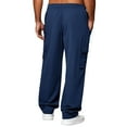 thumbnail image 4 of Pantalon Utilitaire Robuste pour l'Extérieur pour les Trajets Quotidiens et la Randonnée – Pantalon Cargo Décontracté et Ample pour Hommes, Adapté à Toutes les Saisons, 4 of 7