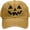 Khaki, variant on DOVACKA Unisex Autumn Halloween Pumpkin Face Baseball Hat,Jack-o lantern Pumpkin Embroidered Adjustable Spooky Season Capćpumpkin