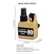 thumbnail image 3 of Botella de spray recargable con bomba de camping de 80 ml Envase cosmético vacío (caqui) Likrtyny Para Estrenar, 3 of 3