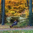 thumbnail image 3 of Night Cat Lay Flat Hammock Camping Tent Armygreen 1/2 Person Nylon with Mosquito Net Hanging Bed, 3 of 7