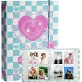thumbnail image 1 of A5 Binder Kpop Photocard Album with 20 Pcs Inner 3 Inch Photo Album Sleeves in Loose Leaf Refillable 6 Rings Binder Cover Photocard Holder Book, 1 of 5