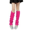 thumbnail image 2 of Sales 2026 Knee Socks for Women Under $6 GIJNRIUIUA Hot Pink Knee-High Socks Women's Knit Stack Up Socks Over the Knee Extended Yoga Leggings Fitness Socks Tights Leg Warmers, 2 of 5