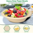 thumbnail image 6 of Disposable 20 oz Paper Soup Bowls - Biodegradable Bowls for Hot Soup and More, 6 of 7